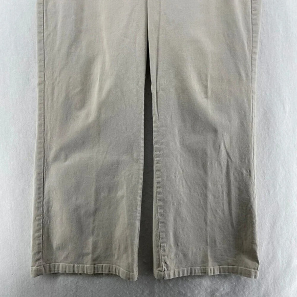 Calvin Klein Jeans Women's Sz 14 Beige Straight Ankle High-Rise Stretch Pockets - Picture 7 of 12